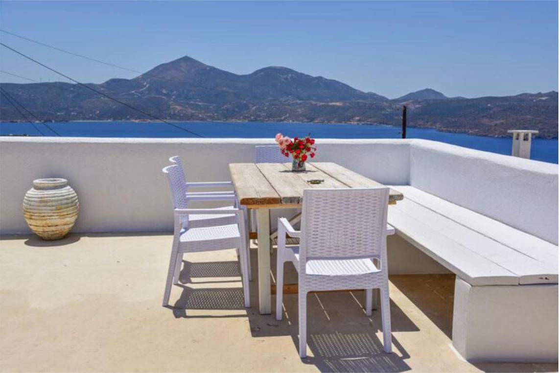 Traditional Cycladic House Trypiti Extérieur photo