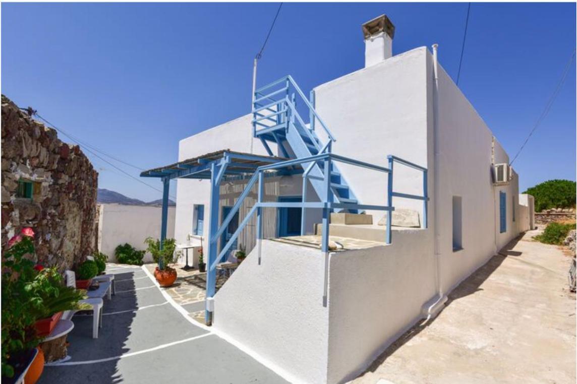 Traditional Cycladic House Trypiti Extérieur photo